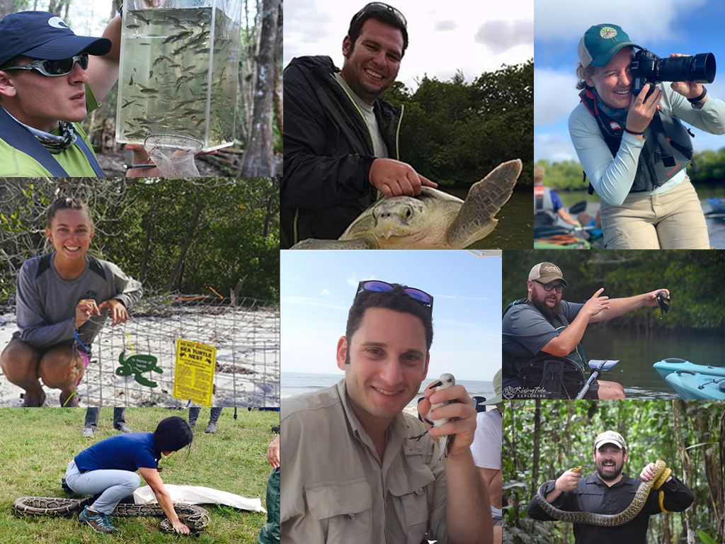 Biologist Guides of Rising Tide Explorers